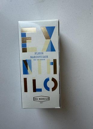 Ex nihilo fleur narcotique