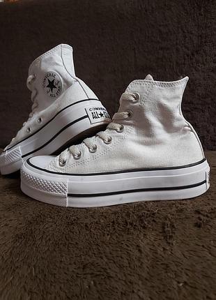 Кеды, хайтопы от converse all star оригинал. размер по бирке 35.