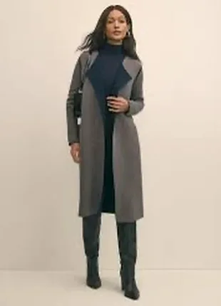 Женское оригинальное шерстяное пальто brooks brothers