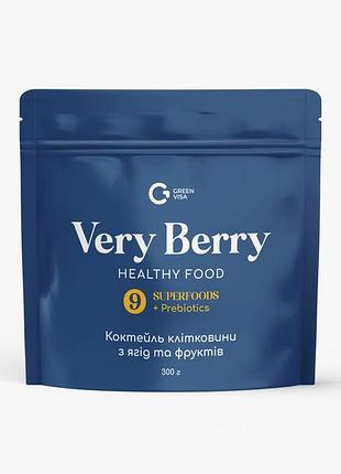 Клетчатка very berry, 300 г, green visa