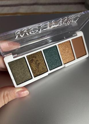 Супер стійкі тіні для повік color icon 5 pan eye & face palette my lucky charm