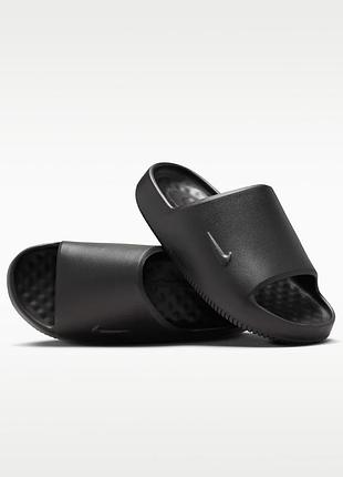 Оригинальн! сша! летние мужские шлепанцы nike calm slide 2.0 ib0183-001 в новом состоянии тапочки