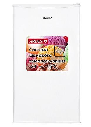 Морозильная камера ardesto с механическим управлением 60л а+ st белая (urm-85m60)