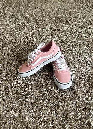Стильні текстильні кеди vans 33 розміру