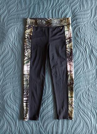Спортивные леггинсы лосины f&amp;f, p. m, эластичные леггинсы для спорта