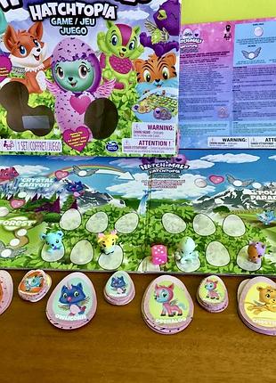 Настольная игра: приключения hatchimals/ spin master 10