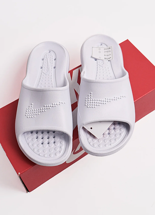 Оригинальн! сша! женские шлепанцы nike victori one slide cz7836-100 летние тапочки новое состояние