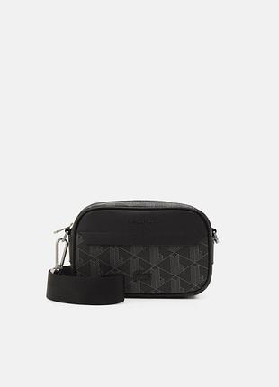 Сумка чоловіча lacoste monogram original