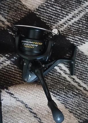 ​продам фідерний комплект magnum carp feeder 3.6m + котушка magnum 4000 (б/в)