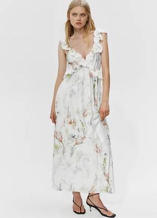 Легка сукня h&m з відкритою спинкою