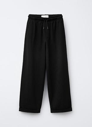 Чорні штани zara в школу на свято для хлопчика 7-8 128
