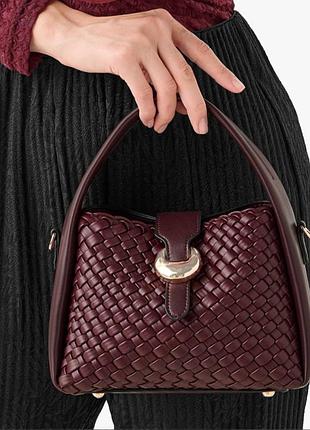 Розкішна стильна компактна сумочка дорогого бренду luella grey london