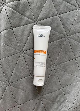 Крем для жирної проблемної шкіри - cuskin clean-up av free purifying moisturizer