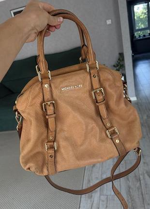 Шкіряна сумка michael kors