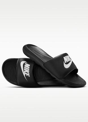 Оригінал! сша! чоловічі шльопанці nike victori one slide black cn9675-002 нові літні