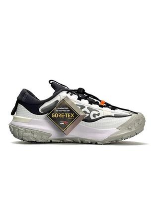 Мужские кроссовки nike acg mountain fly 2 low white black orange