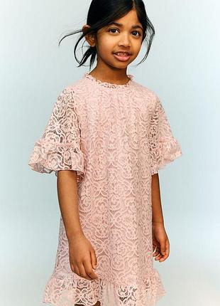 Сукня мереживна святкова h&m