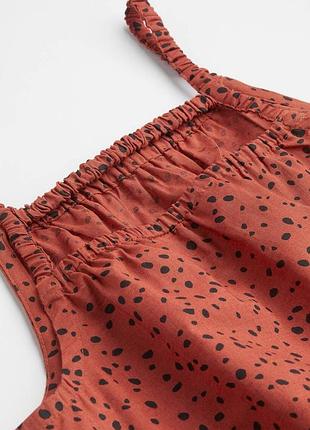 Сарафан в горошок h&m 2