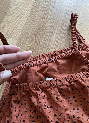 Сарафан в горошок h&m 5