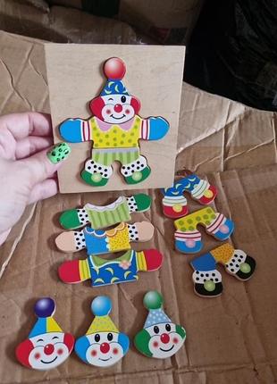 Пазлы клоун 🤡