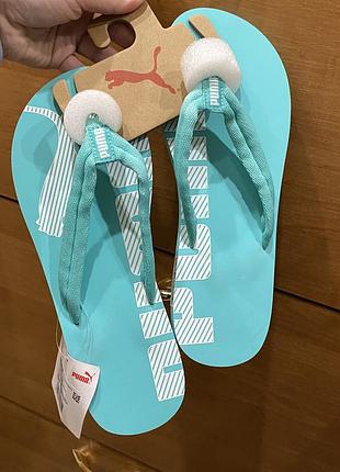 В'єтнамки puma epic flip v2 aquatic-puma white