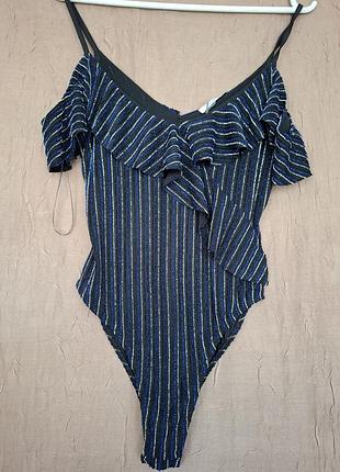 Боди zara в полоску