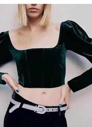 Топ корсет zara розмір s/m