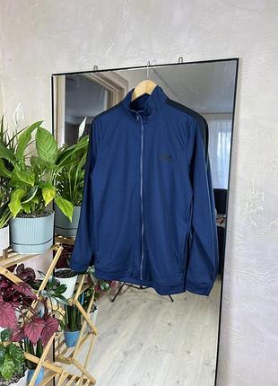 Олімпійка under armour track jacket спортивна кофта синя