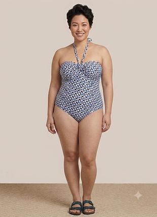 Купальник суцільний цельный слитный купальник plus size