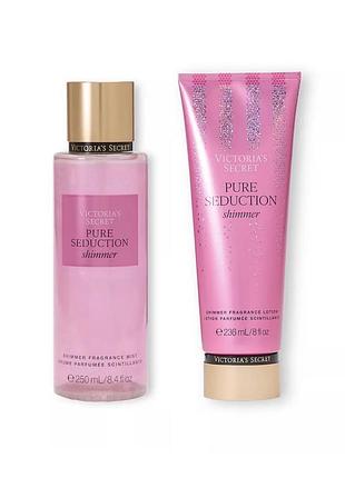 Оригінальний набір victoria’s secret pure seduction shimmer
