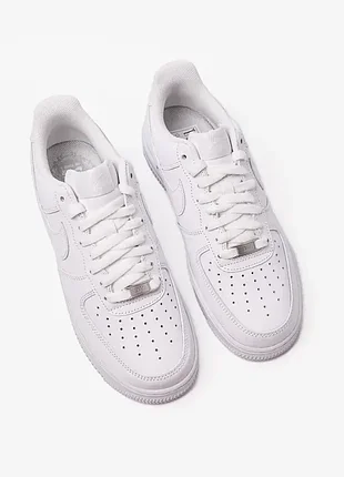 "nike air force 1 all white"