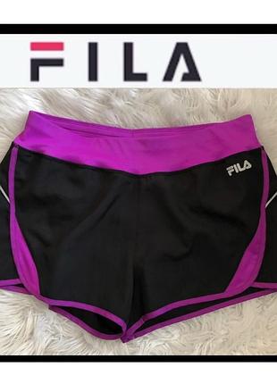 [m] женские шорты fila performance running shorts