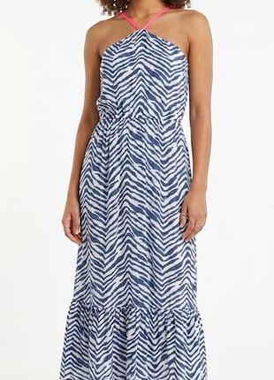 Новое хлопковое платье сарафан меди