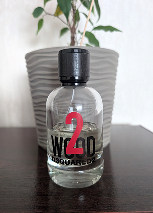 Туалетна вода dsquared2 2 wood, оригінал, залишок 50 зі 100 мл.