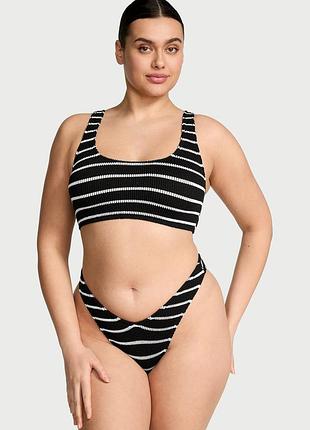 Раздельный купальник из жатой ткани victoria's secret