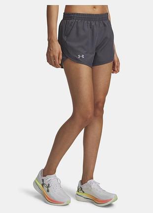 [l] женские спортивные шорты under armour fly by 2.0