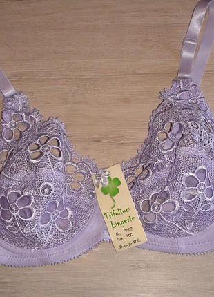 Бузковий бюстгальтер від trifolium lingerie