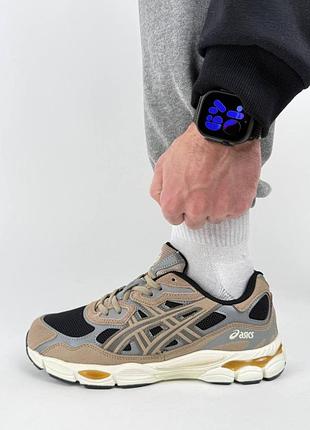 Asics gel-nyc brown grey 5