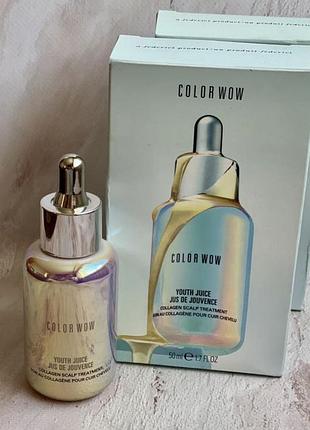Сироватка від випадіння волосся color wow youth juice collagen scalp serum
