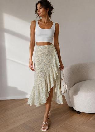 New look жіноча спідниця з рюшею