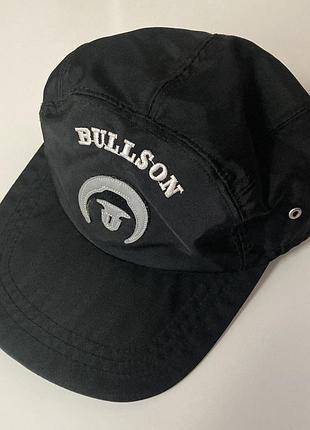 Кепка нейлонова вінтаж vintage bullson motorcycle reflective logo nylon hat