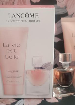 Подарочный набор lancome la vie est belle