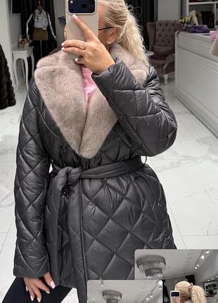 Куртка с норкой