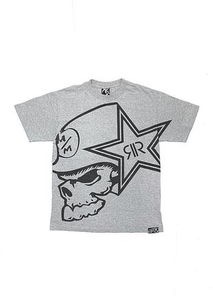 Вінтіжна чоловіча футболка metal mulisha y2k (thrasher)