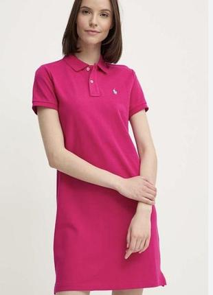 Розовое платье polo ralph lauren