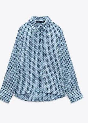 Сатинова сорочка zara