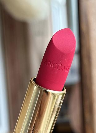 Помада lancôme l'absolu rouge (оттенок 388 rose lancôme) drama matte
