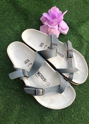 37р-24см birkenstock шльопанці оригінал нат шкіра