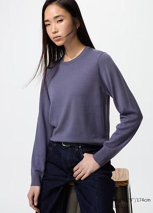 Мериносовий джемпер кофта uniqlo s