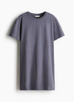 Xs h&amp;m новое фирменное базовое женское платье футболка подростковое